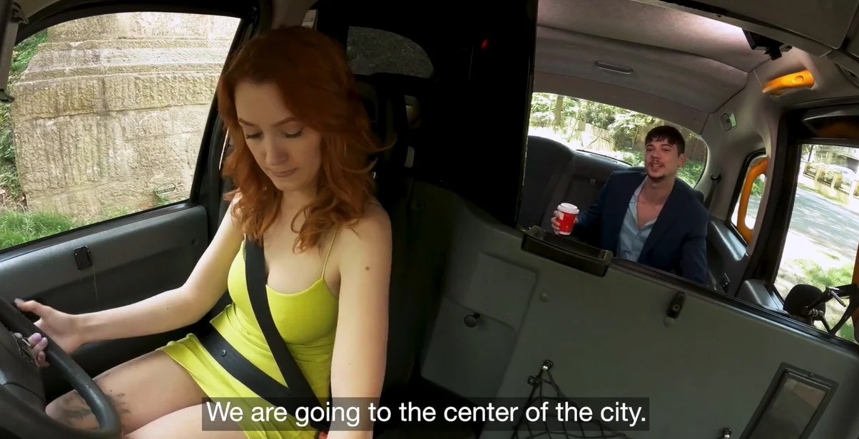 Female Fake Taxi - Cherry Candle - Look at the mess I've made!