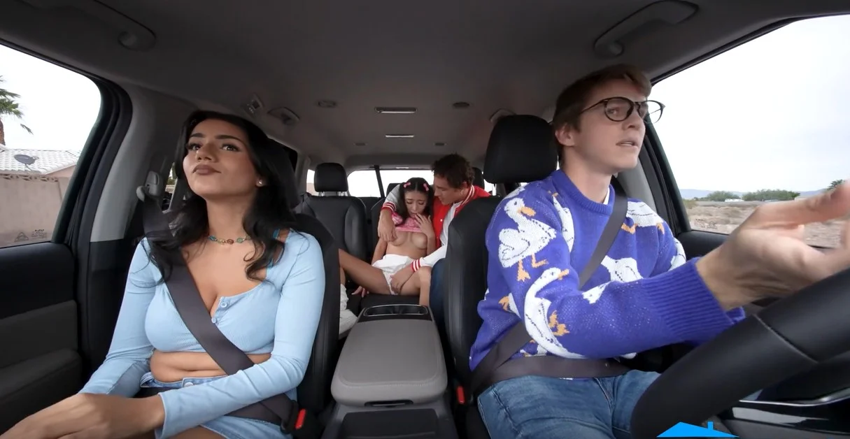 Family Strokes - Amber Summer - Deal With It, Part 1- From the Back Seat to the Dressing Room