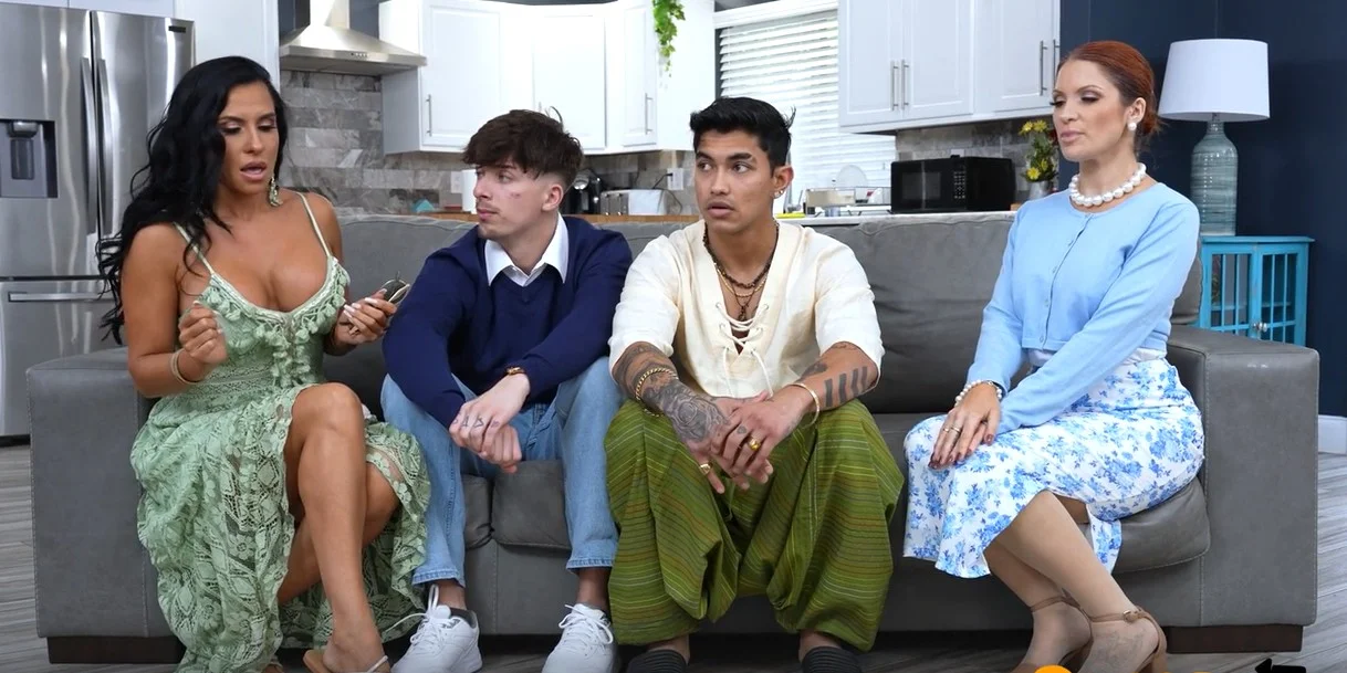 Mom Swap - Sandy Love & Elise London - Embracing Our Nudist Neighbors’ Lifestyle