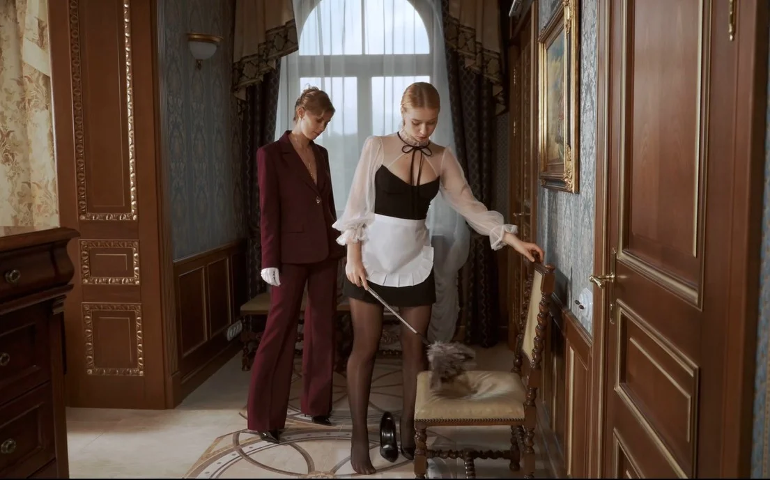 Strap Lez - Casey Nohrman & Cherry Blossom - Maid To Lust 2