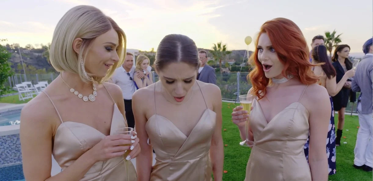 More POV - Abella Danger, Emma Hix And Lacy Lennon Three Horny Bridesmaids