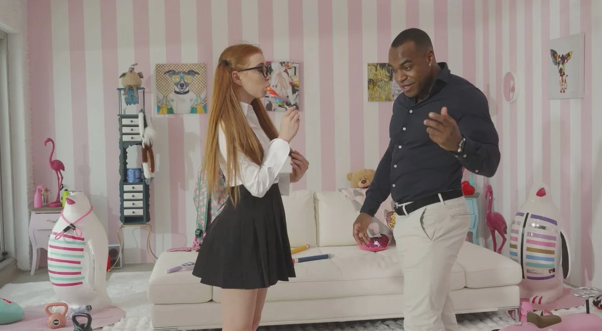 Evil Angel - Lya Cutie - LYA CUTIE Hot For Teacher BJ & Fuck