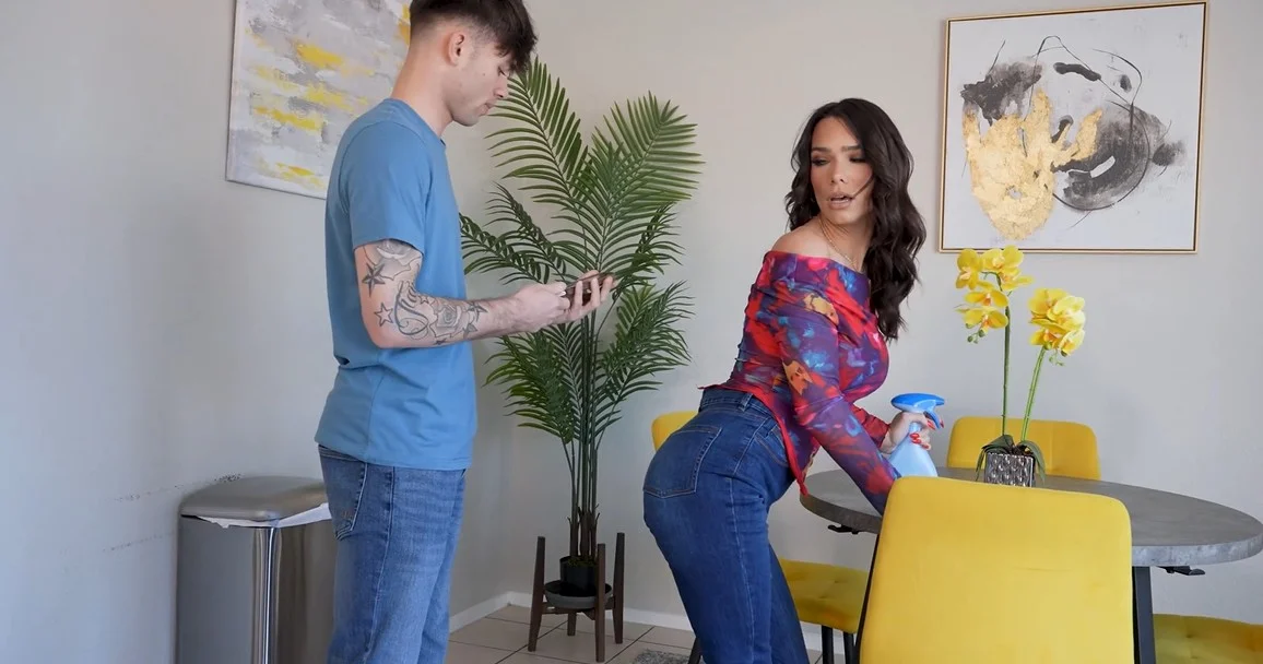 Anal Mom - Ivy Ireland - “Your Dick Belongs to Me” His Girlfriends Won’t Do Anal, but I Will